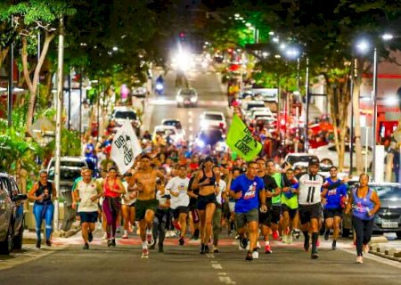 Corrida noturna vai movimentar e interditar ruas do Centro de Campo Grande no dia 4