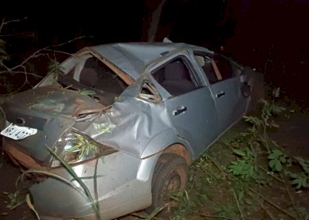 Idoso de Deodápolis perde controle do carro, capota e morre na MS-276>