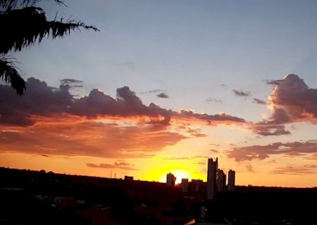 V&eacute;spera de feriado em MS ser&aacute; quente e com risco de tempestades>