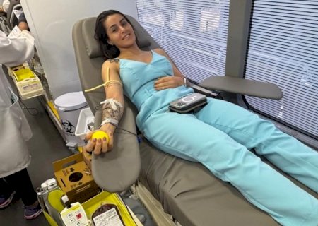 Servidores públicos reforçam solidariedade e impulsionam doações com unidade móvel do Hemosul>