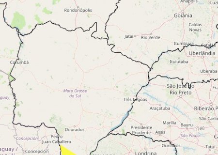 Temperatura pode cair até 5°C em 10 cidades de MS>