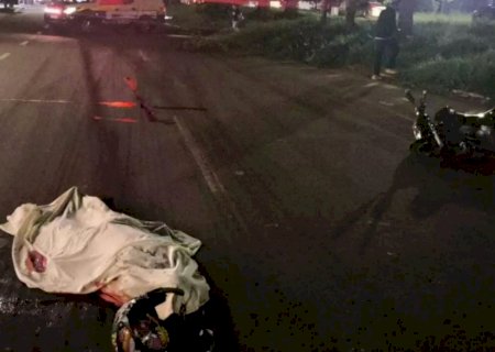 Motociclista morre após ser atropelado por ônibus em Campo Grande>
