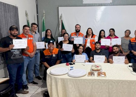 Defesa Civil de Caarapó realiza curso de capacitação para voluntários