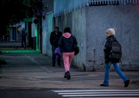 Semana inicia com 4°C no extremo sul e sensação térmica negativa na Capital>