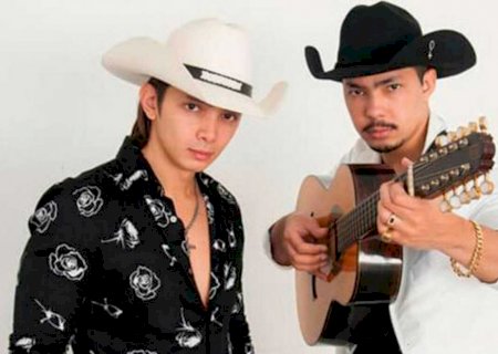 Show de música raiz de Maick e Lyan é atração nacional de hoje na festa de 39 anos de Vicentina>