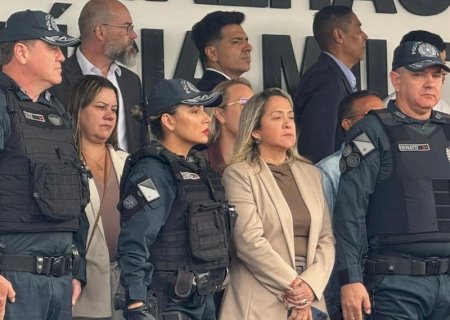 Lia destaca comando inédito de mulheres na segurança>