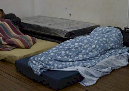 Sensa&ccedil;&atilde;o t&eacute;rmica de -2,9&deg;C leva 80 pessoas ao abrigo; 20 recusam ajuda em Campo Grande>