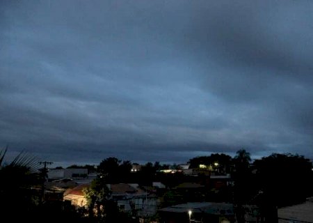 S&aacute;bado segue sob alerta de tempestade e granizo em Mato Grosso do Sul>