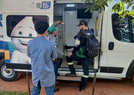 Em Vicentina, saúde volante leva vacinação onde as pessoas estão>