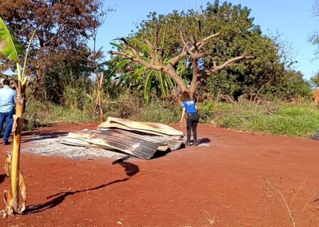 Homem morre carbonizado dentro de casa na Aldeia Jaguapiru>