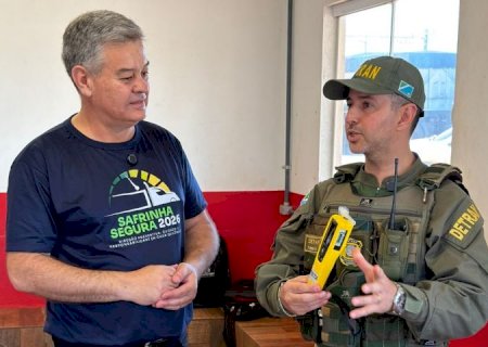 Detran-MS realiza ação educativa na operação Safrinha Segura 2026 em Dourados>