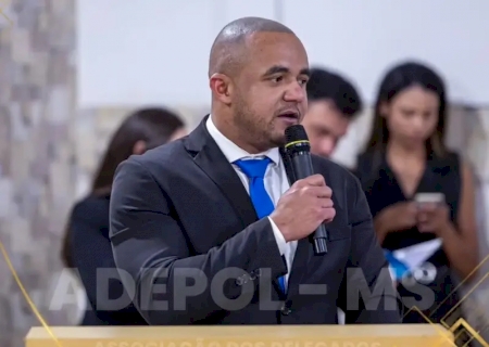 Delegado Bruno: Adepol/MS destaca outorga do título de Cidadão Vicentinense