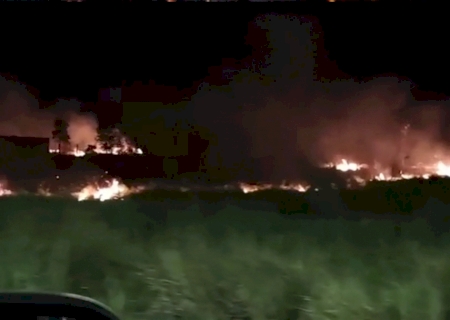 Ocupa&ccedil;&atilde;o em fazenda termina com cinco presos e focos de inc&ecirc;ndio em Dourados