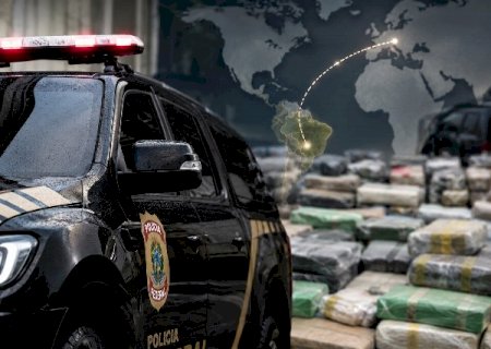 PF investiga organiza&ccedil;&atilde;o suspeita de transportar droga de MS para Europa>