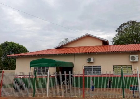 Em Caarapó, revitalização do CMEI Armando Campos Belo avança com melhorias na estrutura da unidade>