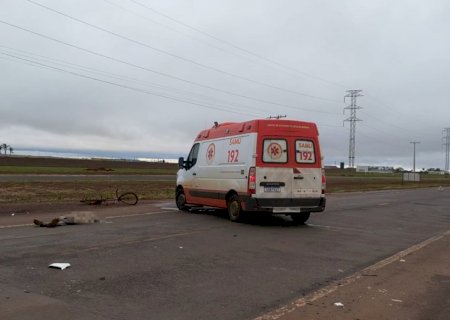 Dourados: Ciclista morto em atropelamento no anel viário ainda não foi identificado>