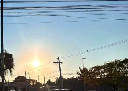Sob onda de calor, domingo ter&aacute; temperaturas acima dos 40&deg;C em MS>