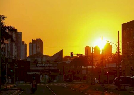 Calor de at&eacute; 42&deg;C toma conta de MS nesta segunda-feira>