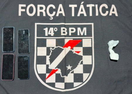 Força Tática prende dupla acusada de tráfico de drogas em Glória de Dourados>