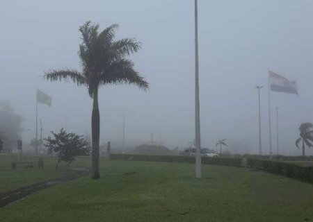 Manh&atilde; de nevoeiro reduz visibilidade em Dourados e Ponta Por&atilde;>