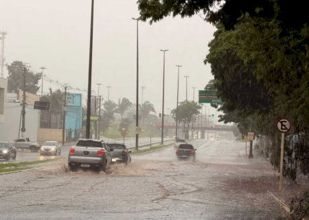 Campo Grande deve ter novo fim de semana de chuva e temporais>