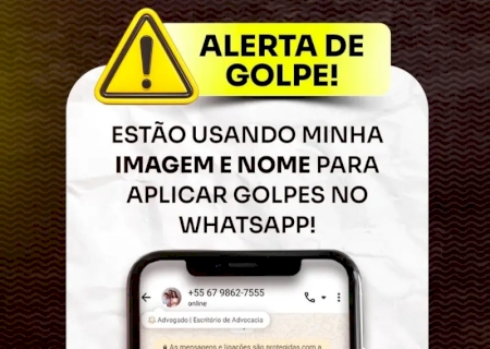 Prefeito Cléber, de Vicentina, alerta sobre golpe usando o seu nome e foto em aplicativo>