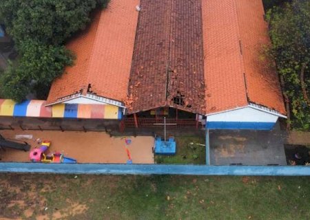 Ap&oacute;s temporal, 3 escolas municipais continuam com aulas suspensas para reparos em Campo Grande>