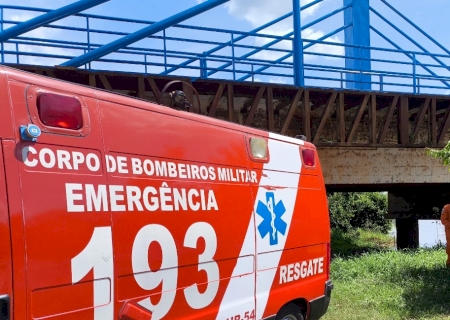 AGORA: bombeiros são acionados para atender possível afogamento no Rio Dourados, em Fátima do Sul>