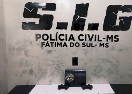 GAME OVER: Polícia Civil recupera videogame durante operação em Fátima do Sul>