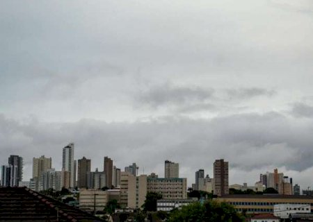 Chuva ganha for&ccedil;a em MS, com rajadas acima de 80 km/h e possibilidade de granizo>