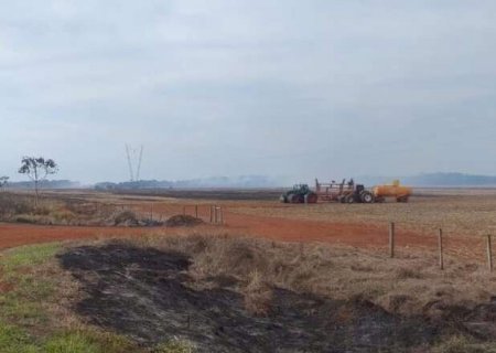 Incêndios colocam início da safra de soja em alerta em MS>