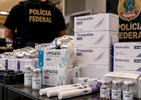 PF faz operação contra grupo por importação irregular de remédio para emagrecer em MS>